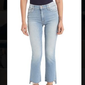 COPY - MOTHER Insider Crop Step Fray Jeans